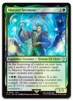 Maester Seymour (Surge Foil) #68 (NM) Final Fantasy FIC Magic MTG - Image 1