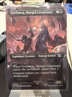 Gothmog, Morgul Lieutenant (Borderless) Universes Beyond: the Lord of the Rings - Image 1