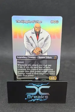 The Kingpin of Crime (Borderless) (0374) Marvel Super Heroes Foil - Image 1