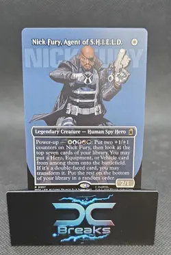 Nick Fury, Agent of S.H.I.E.L.D. (Borderless) (0357) Marvel Super Heroes Regular - Image 1
