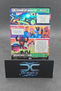 The Coming of Galactus (Borderless) Marvel Super Heroes Foil - Image 1