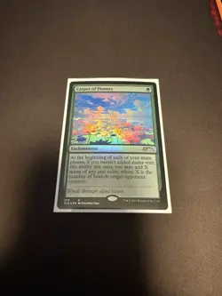 MTG Secret Lair #279 Carpet of Flowers NM Condition foil - Image 1