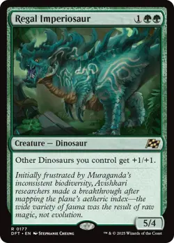 Regal Imperiosaur (R) #177 Aetherdrift MTG NM - Image 1