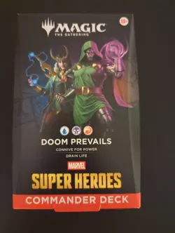 MTG Doom Prevails Commander Deck Super Heroes - Image 1