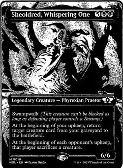 Magic: The Gathering Sheoldred, Whispering One 16 March of the Machine NM - Image 1