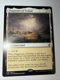 MTG Flagstones of Trokair (278/429) Time Spiral Remastered NM Regular - Image 1