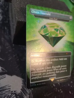 Chaos Emerald - Lotus Petal (7031) Secret Lair Drop Foil - Image 4