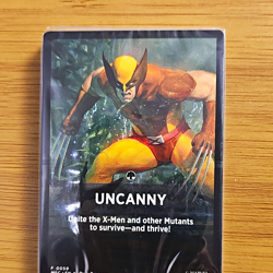 Marvel Jumpstart Magic: The Gathering Deckmaster Card Uncanny Wolverine - Image 1