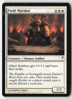 MTG - Field Marshal #5 - Regular - CSP Coldsnap - Image 1