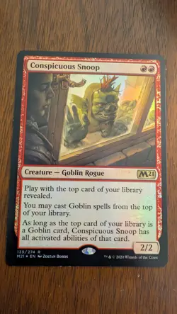 Conspicuous Snoop Core Set 2021 Foil - Image 1