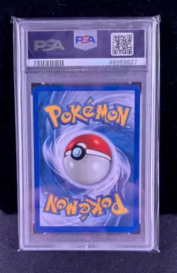 2000 Pokemon Black Star Mew Holo #9 Promo Pokemon League PSA 9 - Image 2