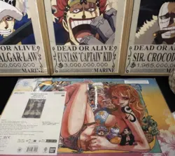 One Piece TCG Sealed Official Playmat Limited Edition Vol 3 w English Promo - Image 1