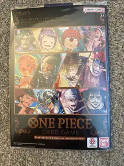 Bandai One Piece Card Game Premium Card Collection Best Selection Vol.6 In Hand - Image 1
