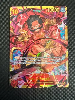 Gol D Roger OP09-118 SEC Secret Rare Emperors In The New World One Piece (3) - Image 1
