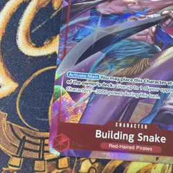 Bandai One Piece Card Game Building Snake UC Alt Art Foil OP09-008 2000 EN - Image 5