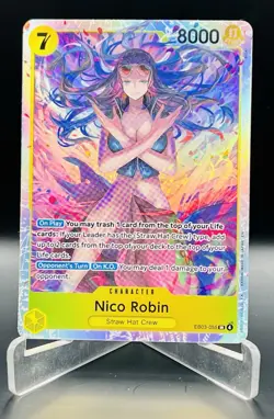 Nico Robin EB03-055 SR Extra Booster: One Piece Heroines Edition Foil - Image 1