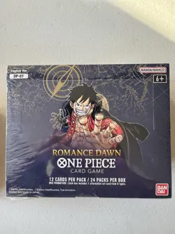 One Piece TCG OP-01 Romance Dawn White Bottom Booster Box SEALED ENGLISH - Image 1