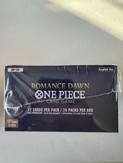 One Piece TCG OP-01 Romance Dawn White Bottom Booster Box SEALED ENGLISH - Image 5