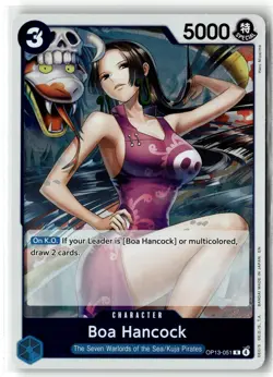 Boa Hancock OP13-051 Rare Carrying On His Will One Piece Foil Near Mint - Image 1
