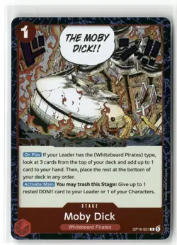 The Time of Battle #OP16-021 Moby Dick - Image 1