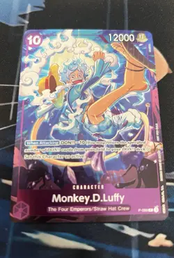 One Piece Monkey.D.Luffy P-099 Promo ENGLISH - Image 1
