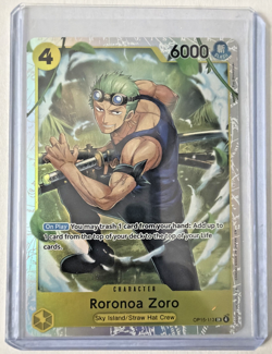 Roronoa Zoro OP15-113 One Piece Adventure Kami's Island SR Foil NM - Image 1