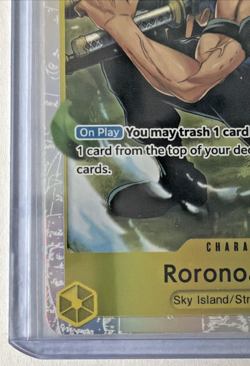 Roronoa Zoro OP15-113 One Piece Adventure Kami's Island SR Foil NM - Image 4