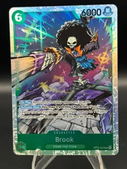One Piece Adventure on Kami’s Island - Brook SR OP15-032 NM Pack Fresh! - Image 1