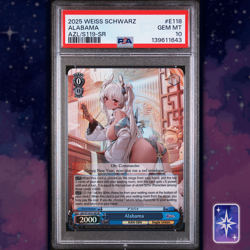 2025 Weiss Schwarz Azur Lane Vol.2 Alabama SR AZL/S119-E118S PSA 10 EN - Image 1