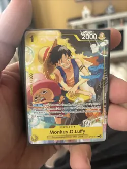 One Piece Monkey D Luffy OP10-111 Welcome Pack 2026 Vol 1 English Full Art Promo - Image 1