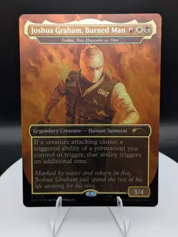 Fallout SLD: FOIL Joshua Graham, Burned Man - Isshin, Two Heavens as One (NM) - Image 1
