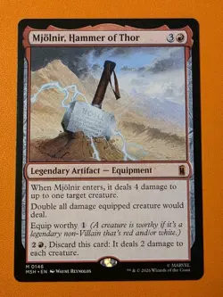 Mjolnir, Hammer of Thor Marvel Super Heroes Regular - Image 1
