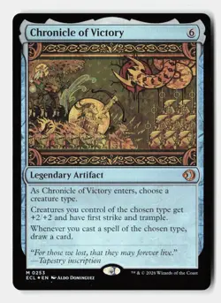 Chronicle of Victory 253 Mythic Lorwyn Eclipsed Magic: The Gathering Foil NM - Image 1