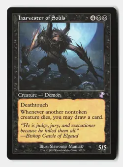 Harvester of Souls 325 Special Time Spiral: Remastered Magic: The Gathering NM - Image 1