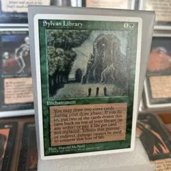 MTG Sylvan Library Alternate 4th Edition Regular Rare - Image 2