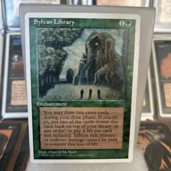 MTG Sylvan Library Alternate 4th Edition Regular Rare - Image 4