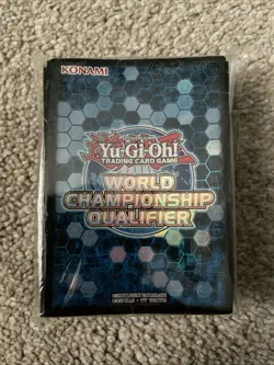 Konami Yu-Gi-Oh 2019 World Championship Qualifier WCQ Sleeves - Read Desc - Image 1