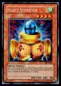 Slate Warrior - WC4-003 NM World Championship 2004: GBA Promo Yu-Gi-Oh - Image 1