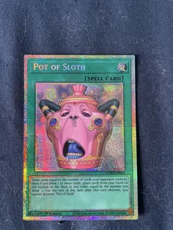 YuGiOh Pot Of Sloth Starlight Rare CORI-EN061 1st Edition NM - Image 1
