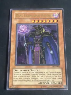 Dark Eradicator Warlock SD6-EN001 Yugioh TCG Ultra Rare Unlimited - Image 1
