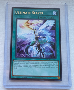 3x Ultimate Slayer MZMU-EN117 Rare 1st Edition Yugioh - Image 1