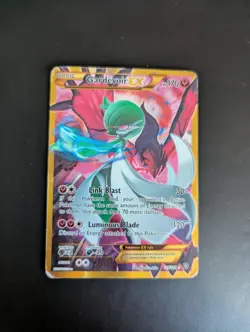 DAMAGED Gardevoir Ex Secret Rare Pokemon Card 116/114 Steam Siege XY - Image 1