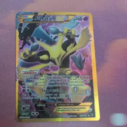 Pokemon TCG Alakazam EX Fates Collide 125/124 Secret Rare NM - Image 1