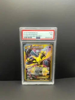 Pokemon Alakazam EX Full Art Secret Rare 125/124 Fates Collide English PSA 7 NM! - Image 1