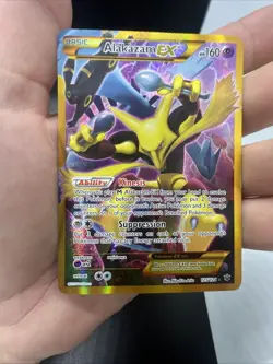 Alakazam EX 125/124 Fates Collide Secret Rare MOD PLAY Pokemon - Image 3