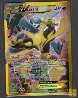Alakazam EX 125/124 Secret Rare Fates Collide Pokemon Near Mint - Image 1