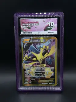 Alakazam EX 125/124 XY Fates Collide Pokemon Secret Rare PERFECT ACE 10 GEM 💎 - Image 1
