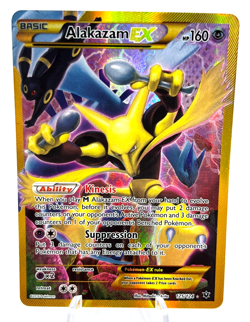 Alakazam EX 125/124 - XY Fates Collide - Secret Rare - Pokemon - LP - Image 1