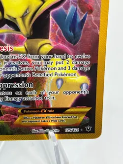 Alakazam EX 125/124 - XY Fates Collide - Secret Rare - Pokemon - LP - Image 3
