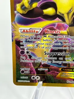 Alakazam EX 125/124 - XY Fates Collide - Secret Rare - Pokemon - LP - Image 4